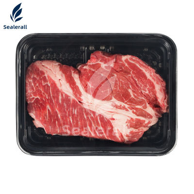Máquina de embalaje de carne de vacuno fresca modificada con atmósfera eléctrica fácil de operar