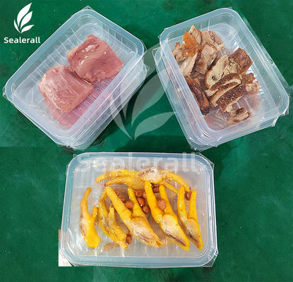 comprar Carne fresca de la atmósfera modificada de la máquina de embalaje del mapa de la bolsa sellador 5KW con marco de vidrio online manufacture