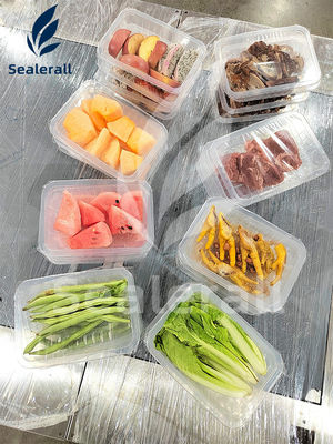 comprar Máquina de sellado de envases MAP para carne fresca Máquina automática de sellado de bandejas online manufacture