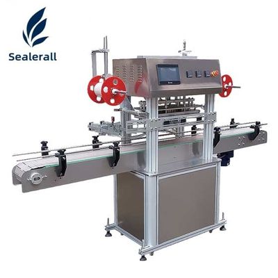 comprar Máquina neumática de sellado de botellas de acero inoxidable 304 1000-1200 cajas/hora Fabricación en línea